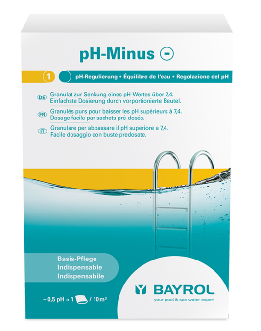 pH-Minus sachets de dosages à 500 g pour petites piscines