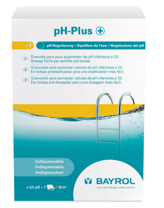 pH-Plus sachets de dosages à 500 g pour les petites piscines