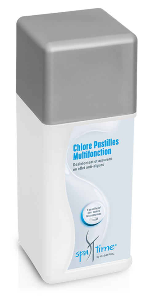 Tablettes de chlore multifonctions SpaTime 1 kg