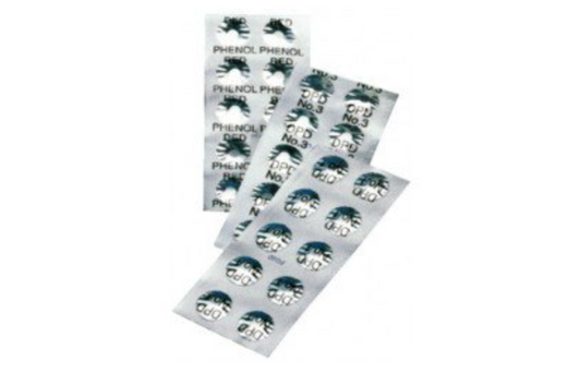 Réactifs DPD1, 25 x 10 tablettes